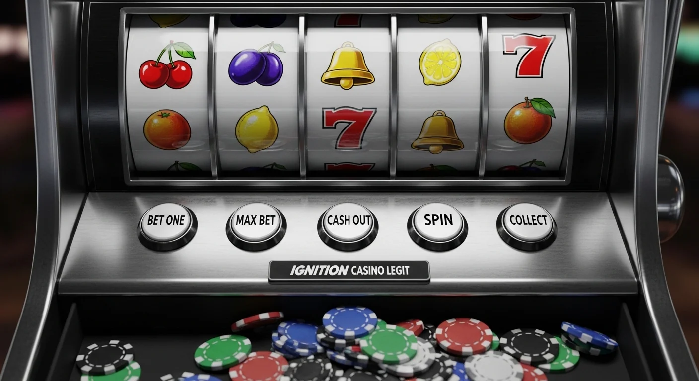 Playing poker at Ignition Casino